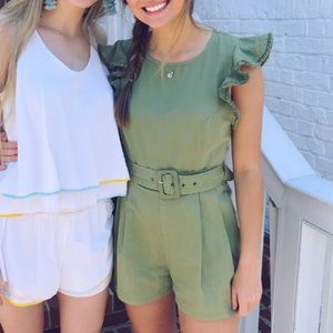 Green romper